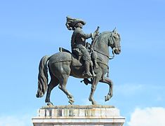 he statue of John, 6th Duke of Braganza