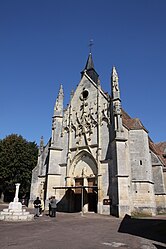 The church in Saint-Père