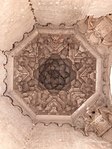 The muqarnas cupola inside the mihrab