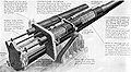 60 pounder gun Mk. I recoil mechanism, 1916