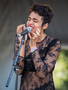 Adia Victoria performing at Austin City Limits Music Festival in 2015