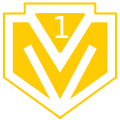 Das 1978 eingeführte M1-Logo in gelber Linienkennfarbe