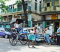 Rikscha in Kalkutta, Indien