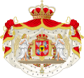 Polish–Lithuanian coat of arms under Stanisław I. Wieniawa coat of arms is placed in the escutcheon point.[citation needed]