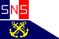 Flag of the Société Nationale de Sauvetage en Mer