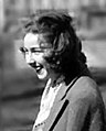 Flannery O'Connor, writer; winner of National Book Award for Fiction