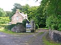 Giffin House gatehouse and gateway, North Ayrshire, 2007
