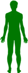 Green man shadow