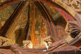 Gothic frescoes