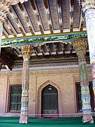 Entrance of the mausoleum