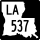 Louisiana Highway 537 marker