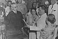 First inauguration of President Manuel Roxas, 1946.