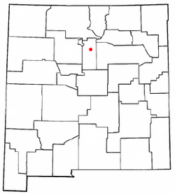 Location in the State of New Mexico
