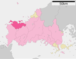 Location of Nagato