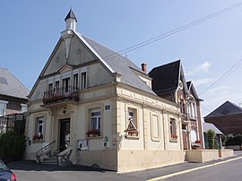 The town hall of Nauroy
