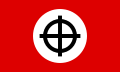 Neo-nazi Celtic cross flag