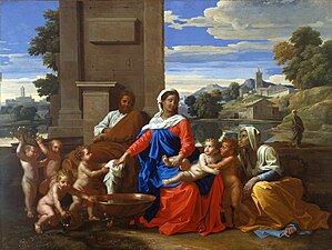 Nicolas Poussin, Holy Family, 1645–1650