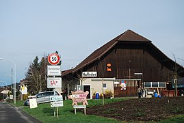 Dorfeingang von Obersteinmaur