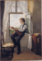 Der Geiger am Fenster, 1861