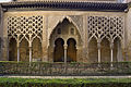 The south portico of the Patio del Yeso of the Alcázar of Seville, built during the Almohad period