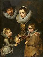 Peter Paul Rubens, The Family of Jan Brueghel the Elder, 1613-1615