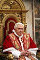 Pope Benedict XVI Head of the Catholic Church and sovereign of the Vatican City State