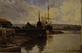 Port of Rouen, c. 1889