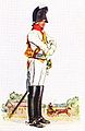Offizier des Regiments von Quitzow um 1806 (Quelle: Waldorf-Astoria Zigarettenbilder)