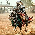 A Bariba horseman