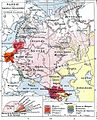 Ethnic map of European Russia before the First World War