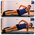 Side plank step by step