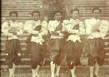 Thai princess of the Inner Court of the Grand Palace, Bangkok in 1890