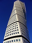 The Turning Torso in Malmö by Santiago Calatrava, 2005