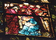 The Worship of the Shepherds window, 1882, Trinity Church, Boston