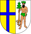 Wappen des Zehngerichtebundes, Variante mit Wildem Mann