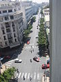 Blick vom Boulevard de Paris ins Stadtzentrum