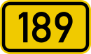 Bundesstraße 189