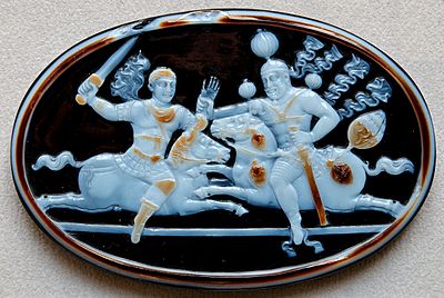 Cameo with Valerian and Shapur I