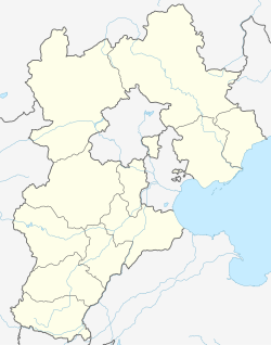 Tangshan is located in Hebei