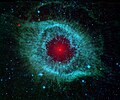 Image 8 Helix Nebula Photograph: NASA/JPL-Caltech/University of Arizona The Helix Nebula is a large planetary nebula located in the constellation Aquarius. Discovered by Karl Ludwig Harding, probably before 1824, it is one of the closest to Earth of all the bright planetary nebulae, about 215 parsecs (700 light-years) away. It is similar in appearance to the Cat's Eye Nebula and the Ring Nebula. More selected pictures