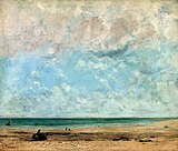 Seashore, Gustave Courbet