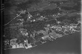 Obermeilen, historisches Luftbild von 1919, aufgenommen aus 200 Metern Höhe von Walter Mittelholzer