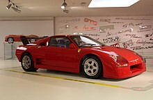 308 GT/M on display at the Museo Ferrari