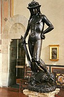 Donatello, David c. 1440s, Bargello Museum, Florence