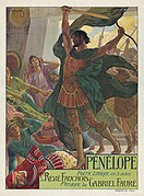 Georges Rochegrosse - Poster for Gabriel Fauré's Pénélope (1913)