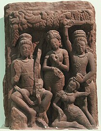 Laxman cutting the nose of Surpanakha (Ramayana)