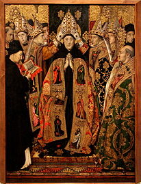 Jaume Huguet – The Consecration of Saint Augustine[9]
