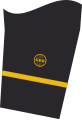 Ärmelabzeichen Leutnant zur See im militärgeographi­schen Dienst