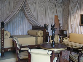 Schlafzimmer Napoleons im Schloss Malmaison