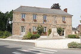 The town hall in Mohon